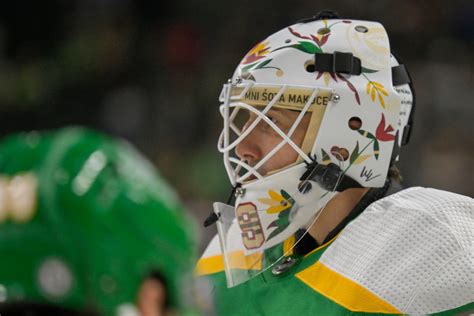 Wild’s Fleury wears mask in warmups on Native American Heritage night after the NHL says not to